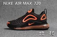 colorway nike air max 720 chaussures promo black orange